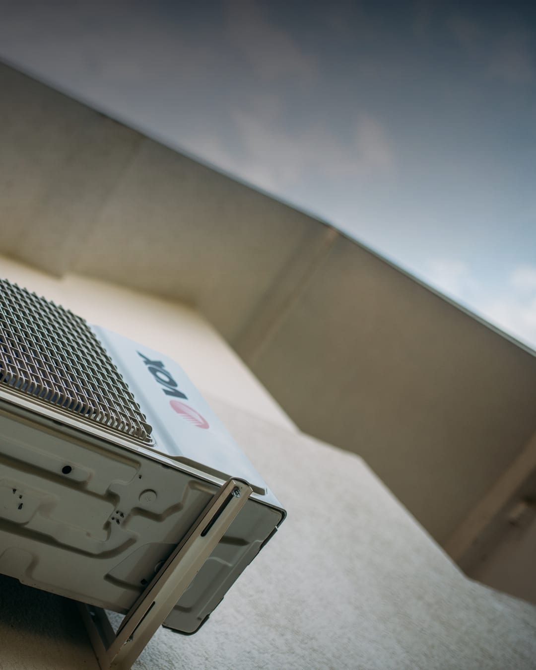 Air conditioning units on a building