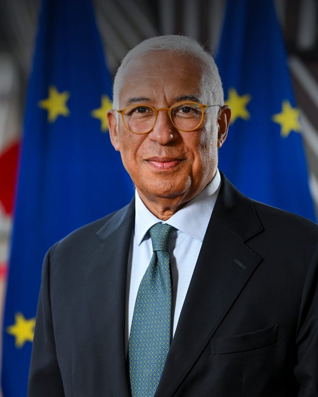 Official portrait of European Council President Antonio Costa
