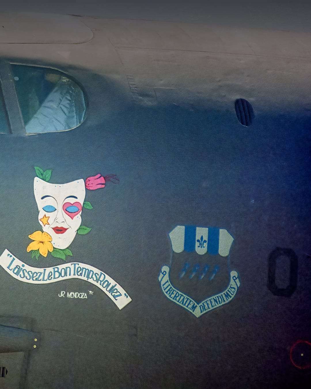 Cockpit of a Boeing B-52 on display at the National Museum of the United States Air Force