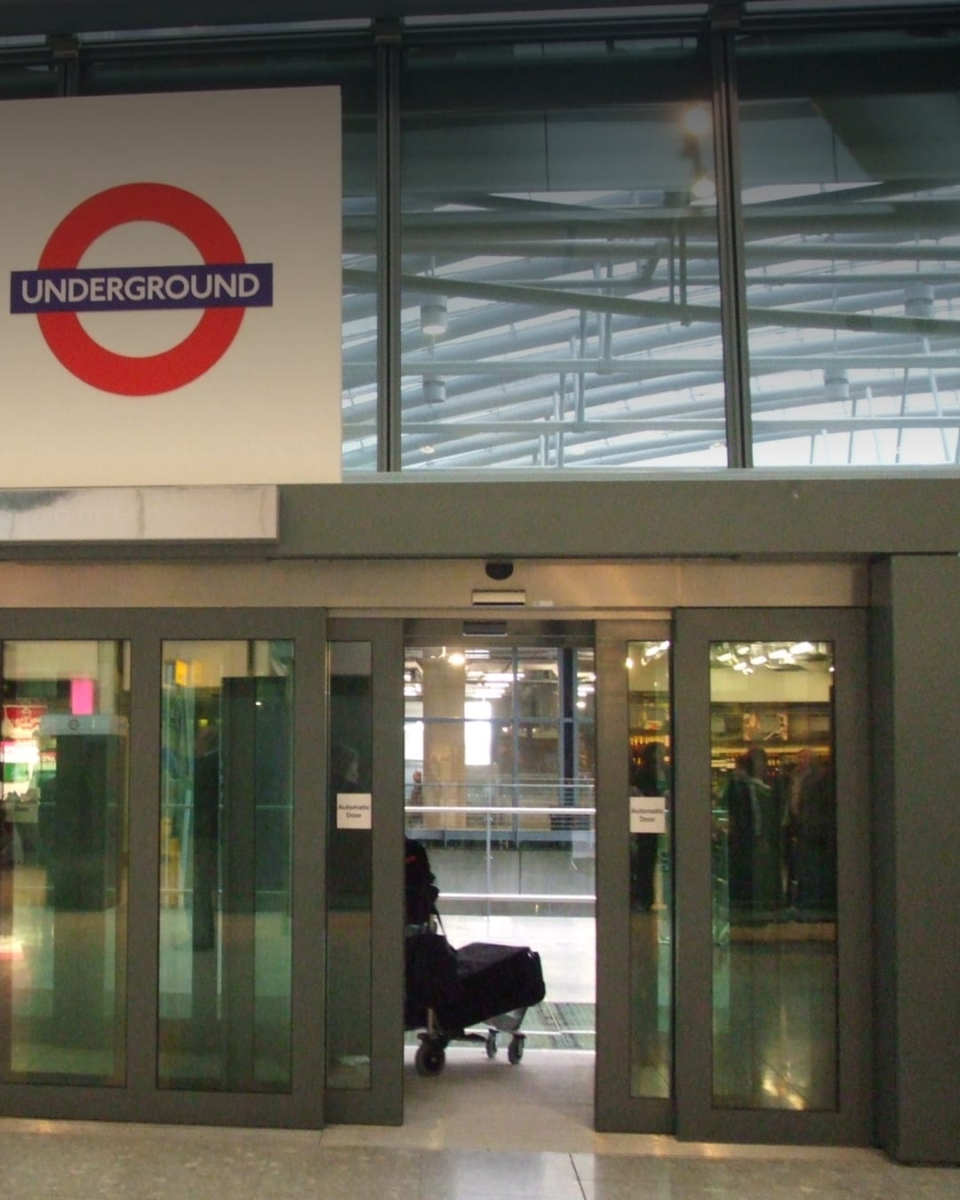 Heathrow Terminal 5 Underground entrance