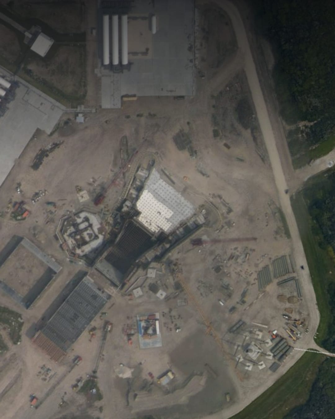 Aerial view of Launch Complex 36 at Cape Canaveral