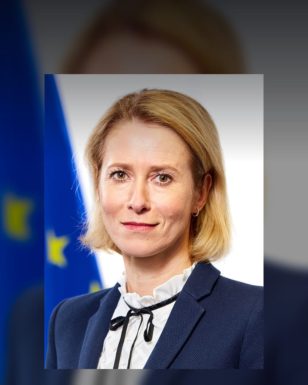 Official portrait of Kaja Kallas