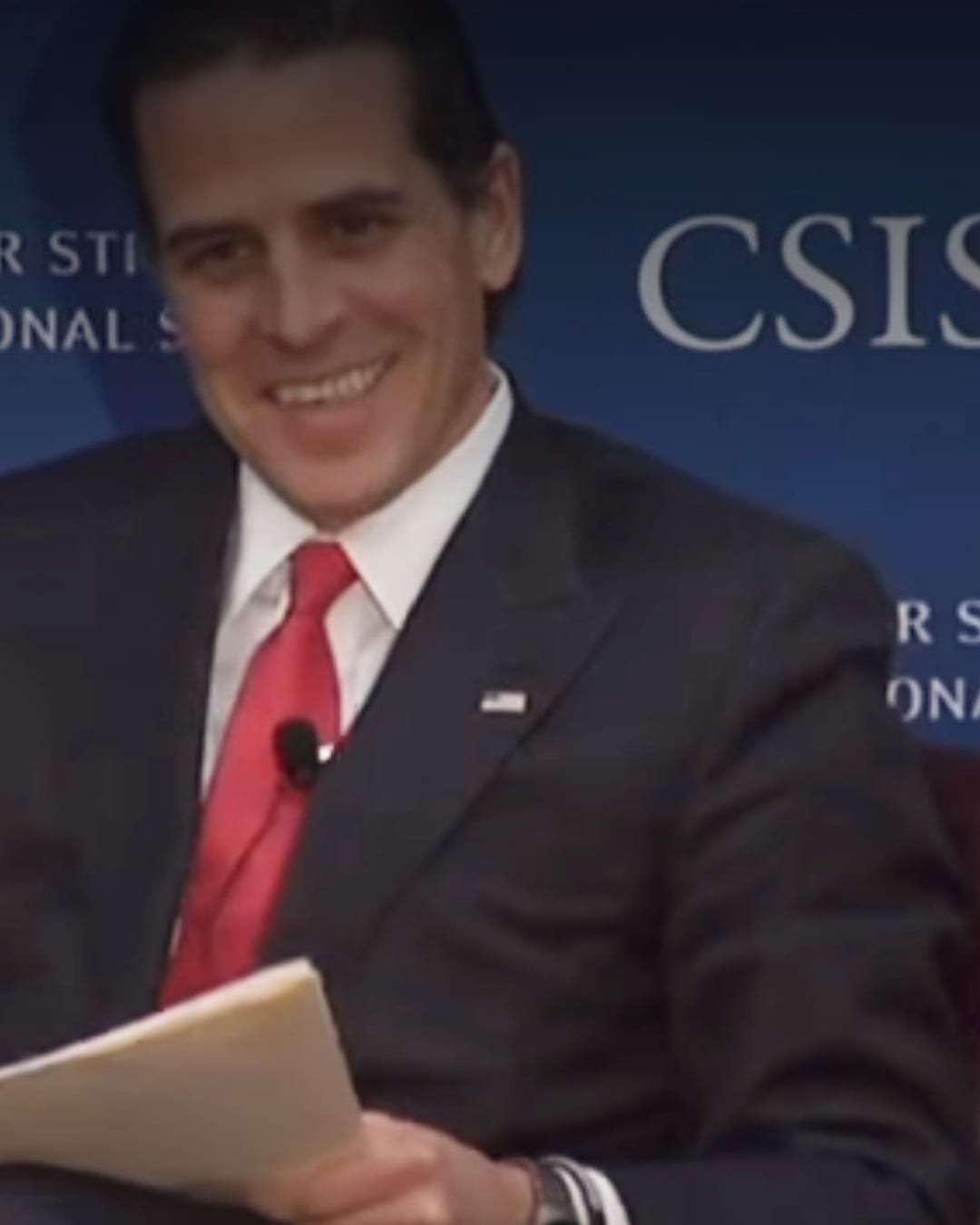 Hunter Biden at the Center for Strategic and International Studies