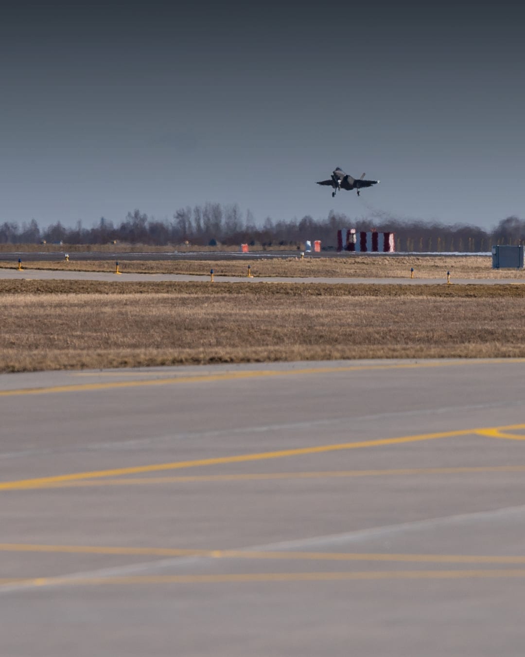 U.S. F-35 aircraft forward deployed to NATO's eastern flank