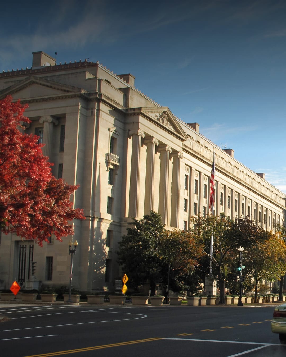U.S. Department of Justice building in Washington