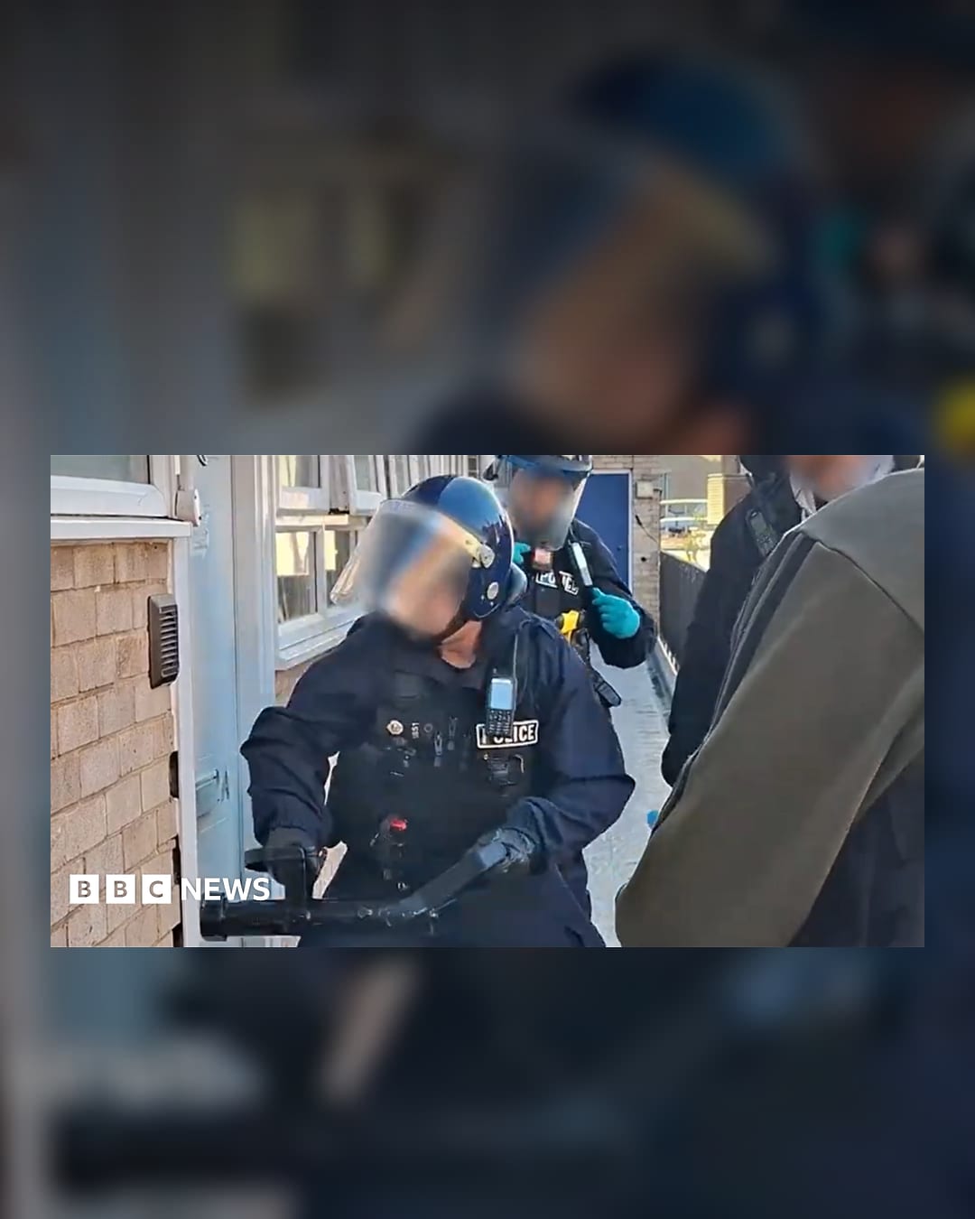 BBC image from report on seven Afghan men charged in Norfolk child sexual exploitation investigation