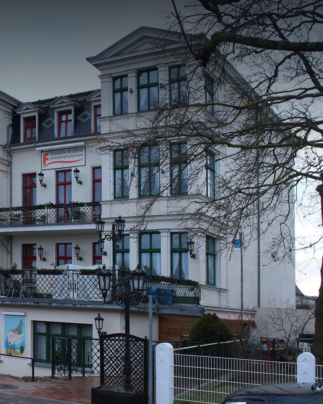 Nursing home building in Ahlbeck, Germany