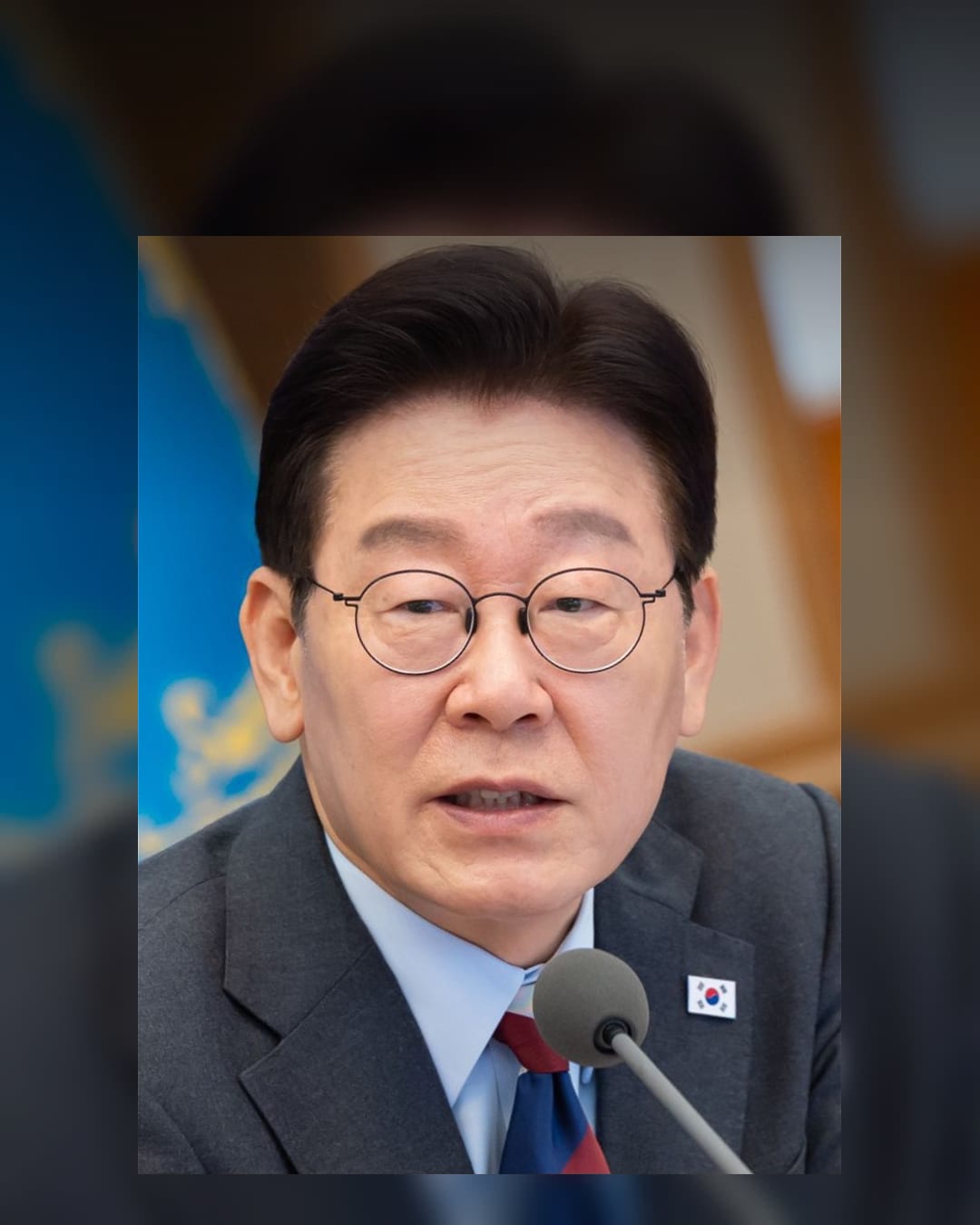 South Korean President Lee Jae Myung in a 2026 official photograph