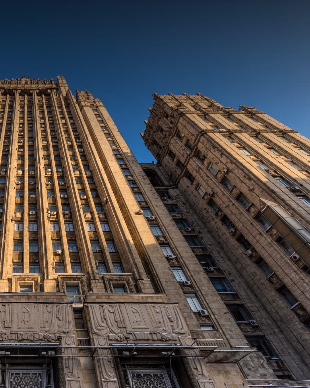 Russia's Foreign Ministry building in Moscow