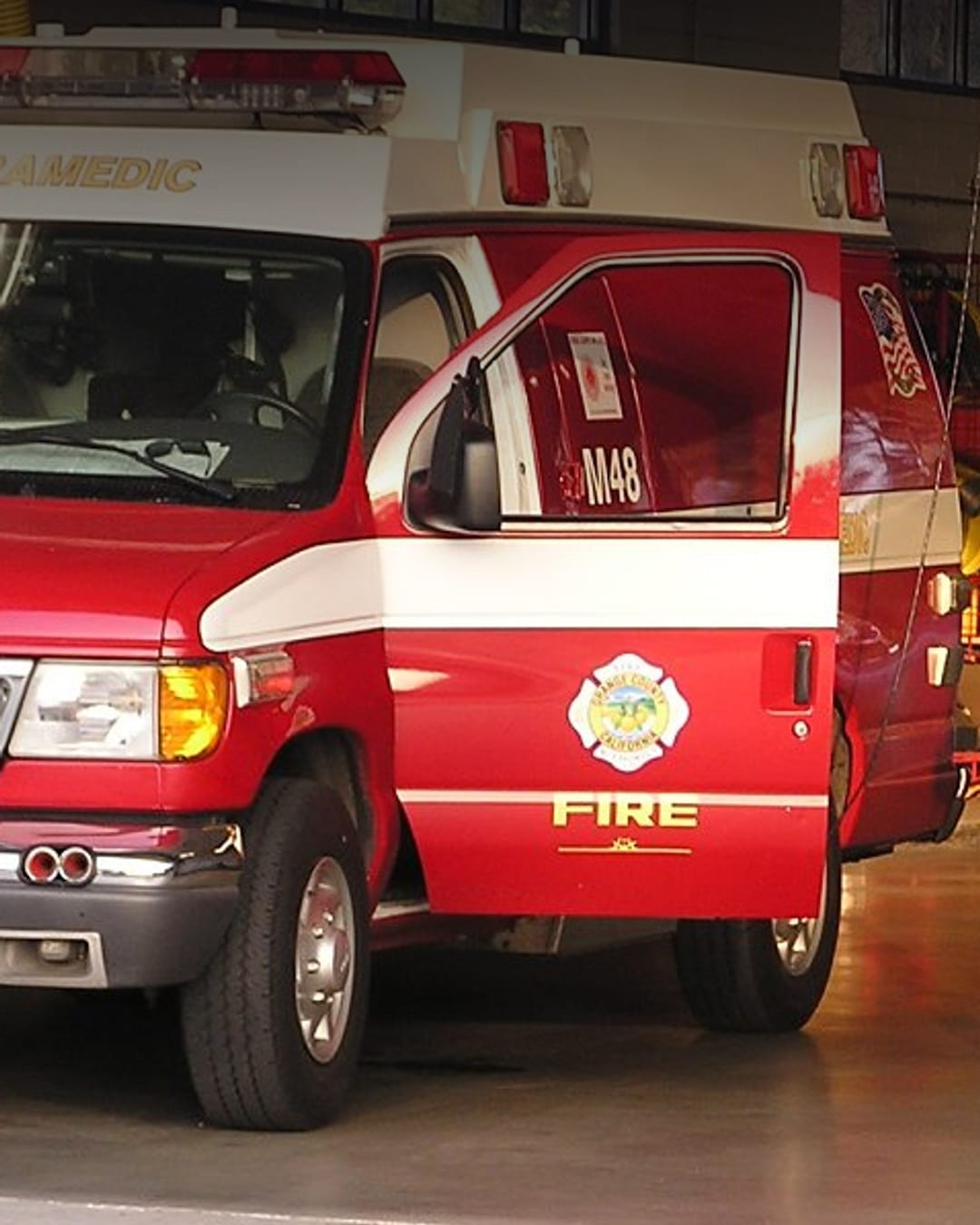 Orange County Fire Authority medic vehicle