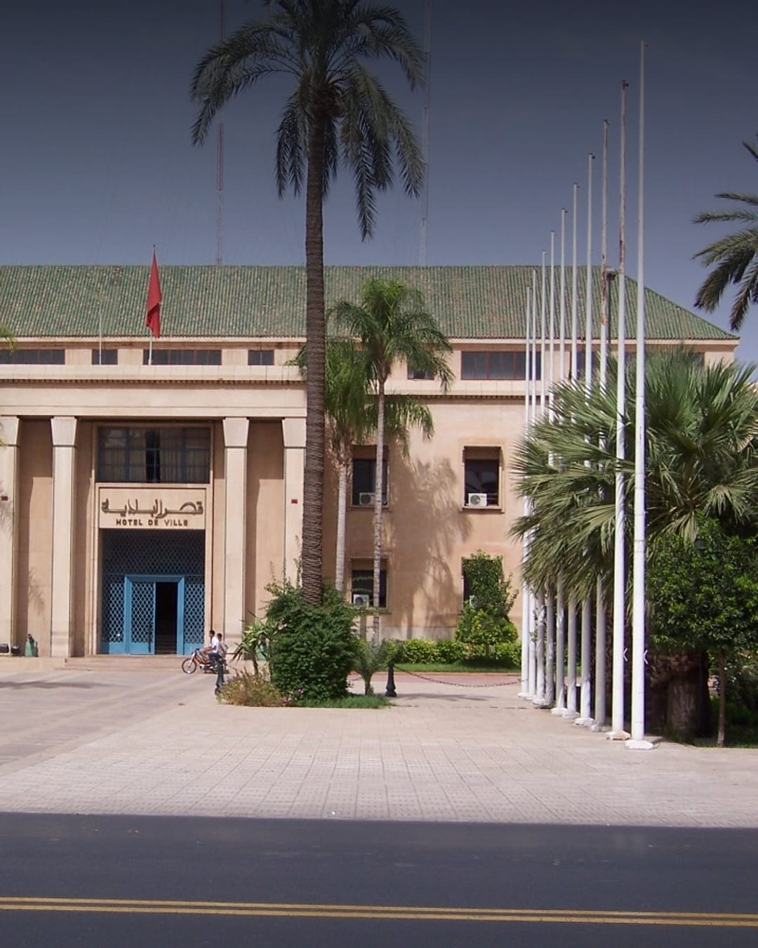 Marrakesh City Hall building in Morocco