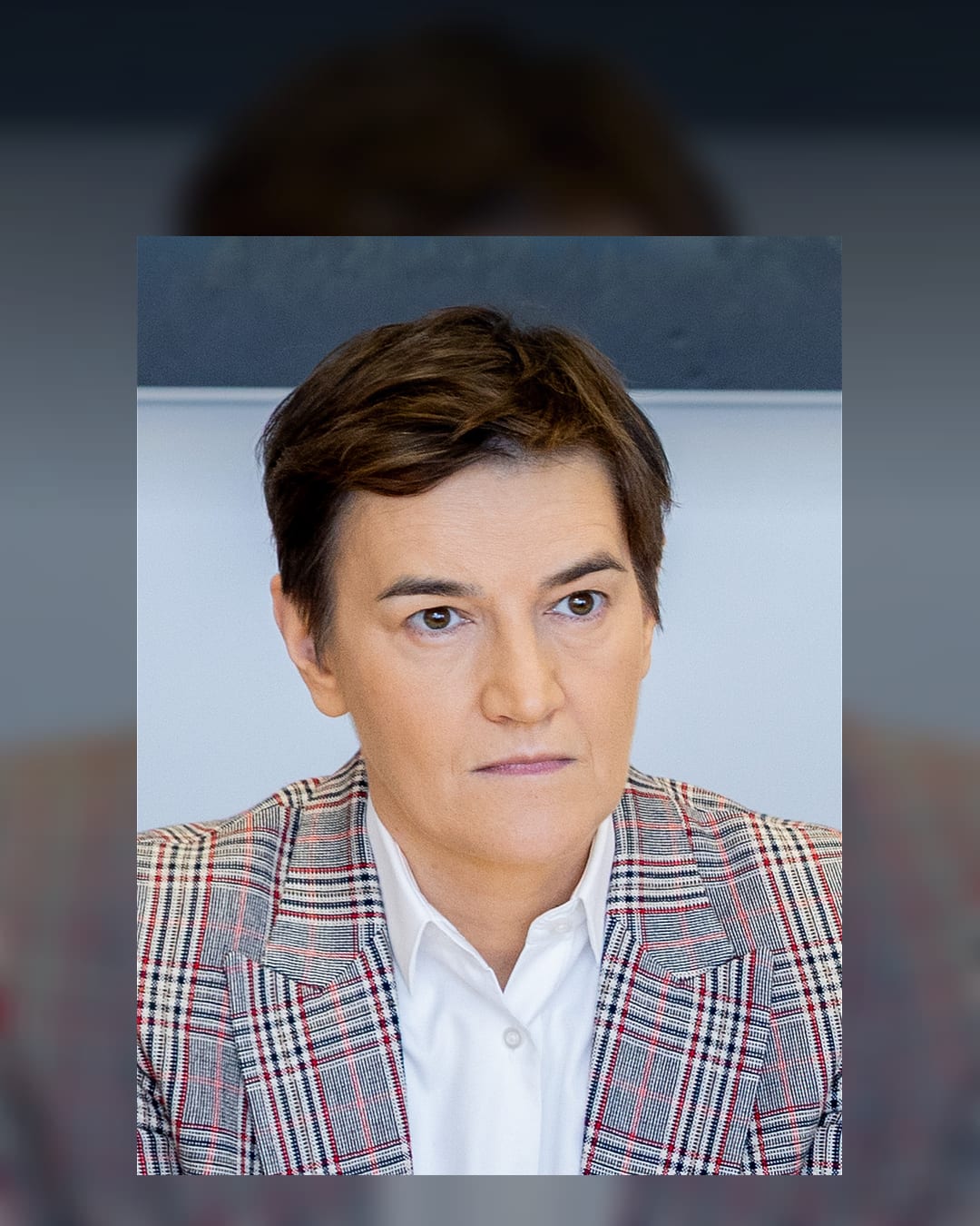 Ana Brnabic during a 2026 European Commission visit.