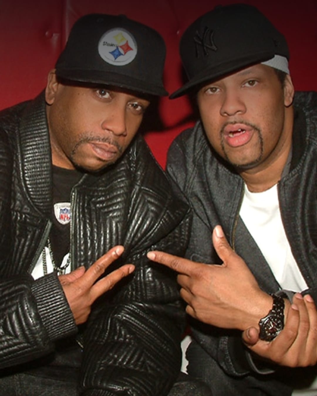 Rob Base and DJ E-Z Rock performing in 2006
