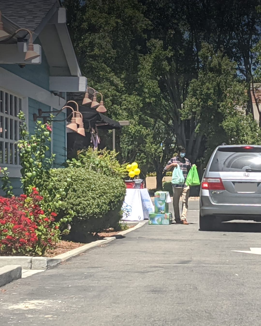 Eid al-Fitr community to-go lunch distribution in Cupertino, California