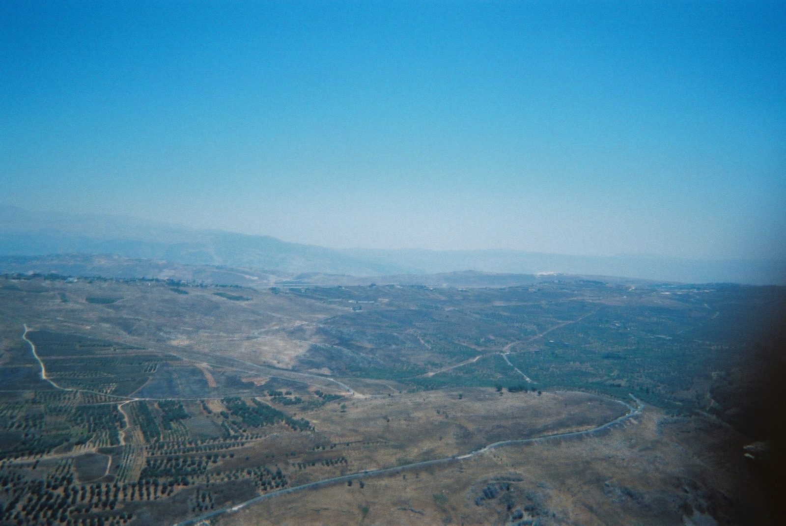 View from Beaufort Castle in southern Lebanon
