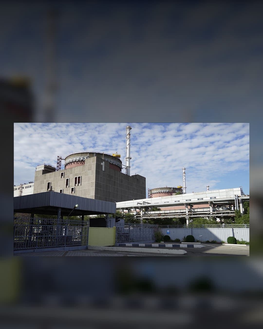 Zaporizhzhia Nuclear Power Plant in Russian-occupied Ukraine