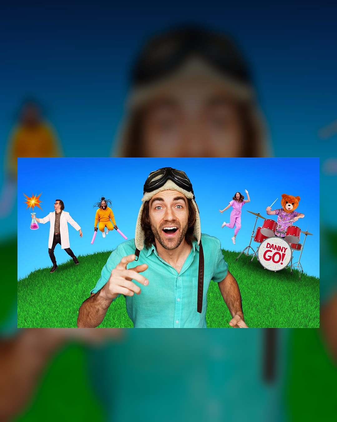 Danny Go creator Daniel Coleman and family image used in coverage of Isaac Coleman’s death