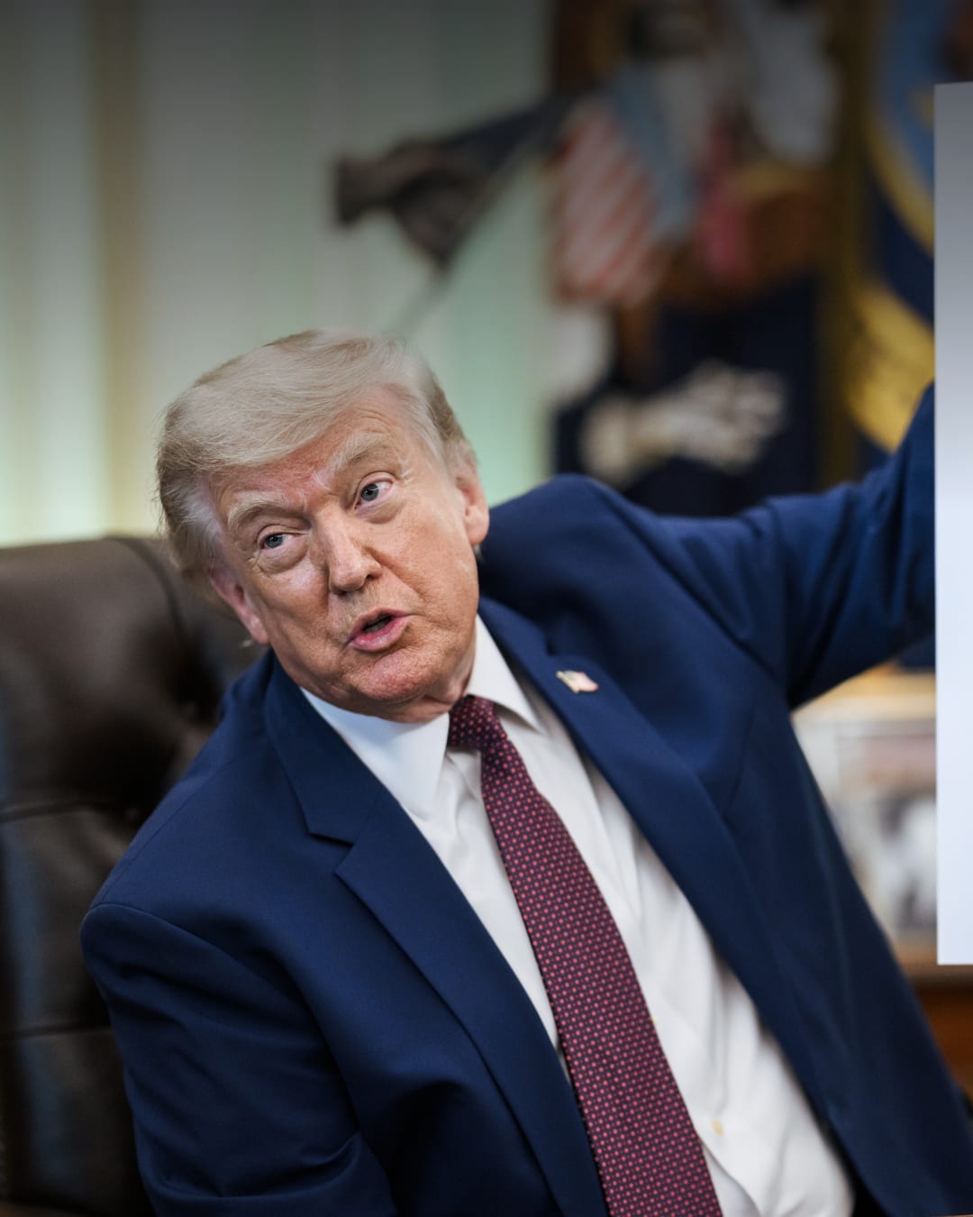 President Donald Trump in 2025